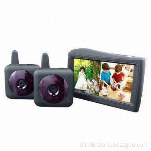 Digital Wireless Baby Monitor with 4.3-inch TFT-LCD/Night Vision